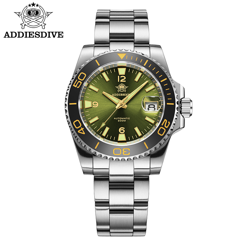 Watch Accessories - Addiesdive Nieuw Duikcadeauhorloge Heren 8215 Automatisch