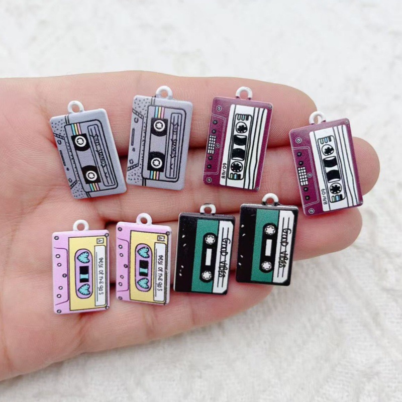 Earrings - 10 stuks sieradenaccessoires van legering, magnetische