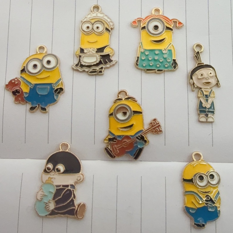 Earrings - 10 stuks legering cartoon hanger met