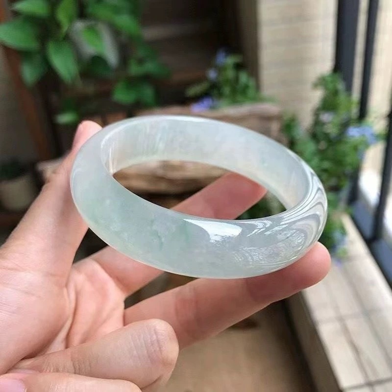Bracelets - Jade armband voor vrouwen, ronde vorm,