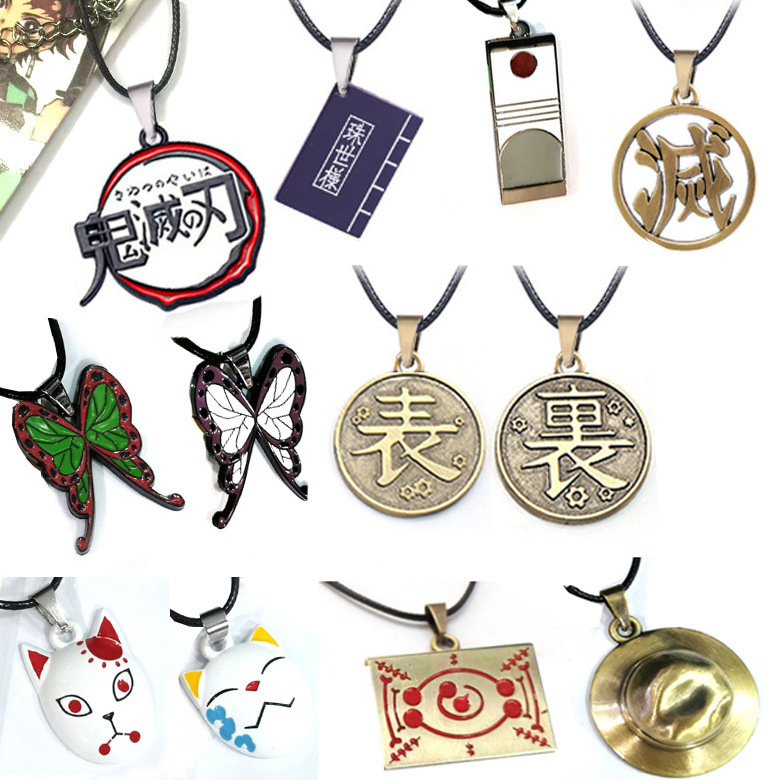 Anime Pendant Necklace - Demon Slayer Anime Hanger Ketting Kimetsu