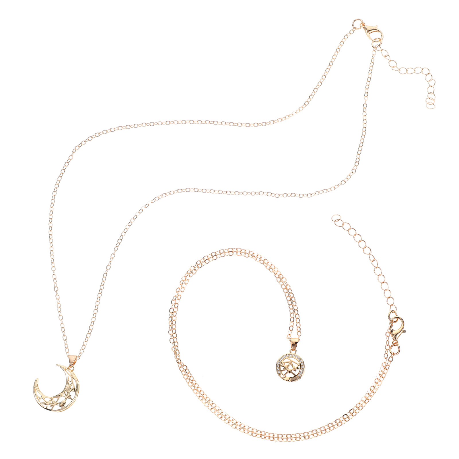 Magnetic Couple Matching Necklaces - 1 paar Zon-Maan ketting voor koppels,