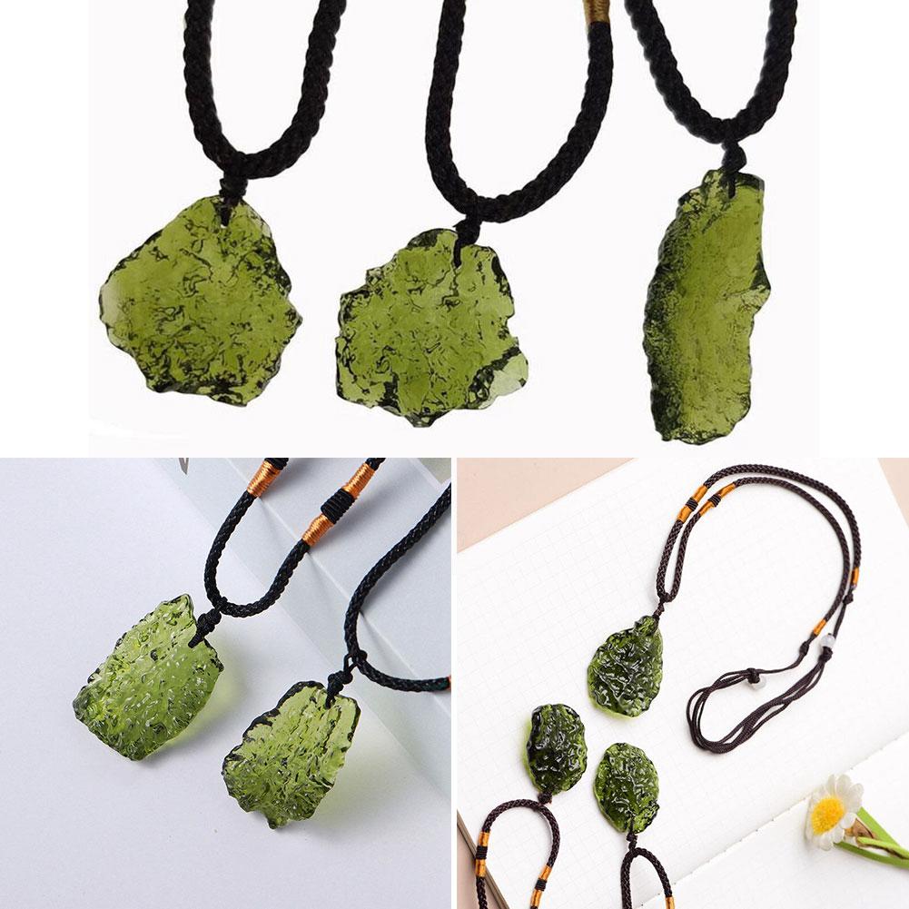 Crystal Pendant Necklace Natural Stone - Natuurlijke unieke kristallen kwarts ketting impact