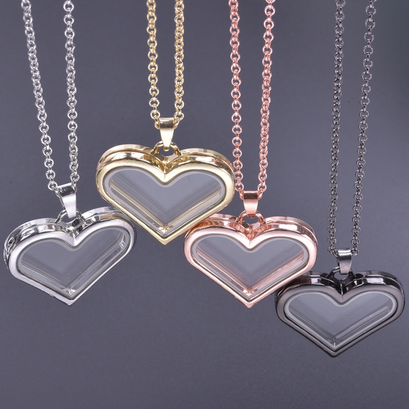 Heart Locket Necklace Photo - 1Pc Y 2K Meisje Lieve Liefde