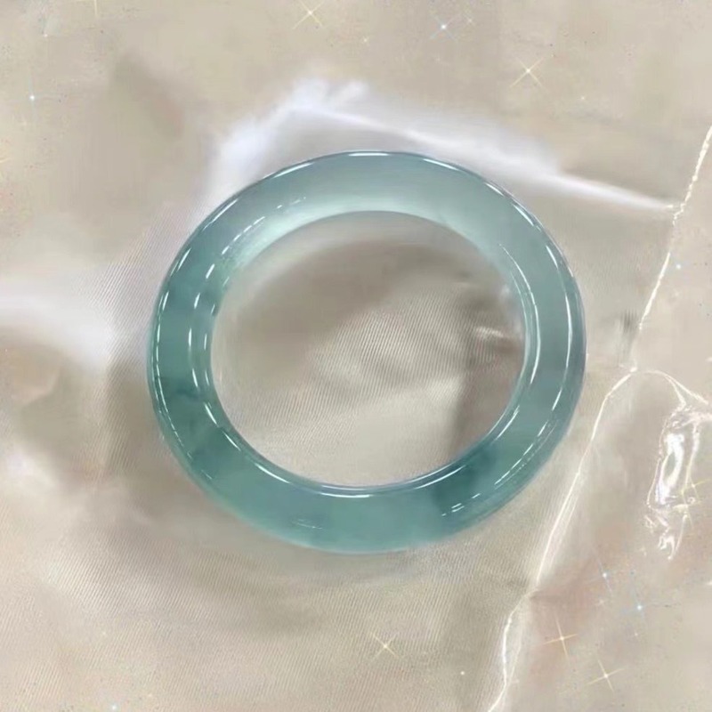 Bracelets - Natuurlijk hoogwaardig ijs met bloemmotieven, Burmese