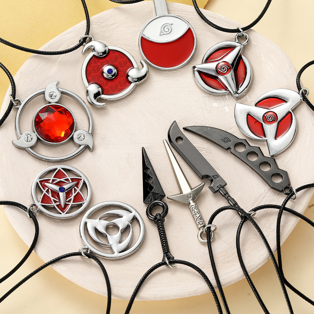 Anime Pendant Necklace - Naruto Uzumaki hanger ketting metalen anime