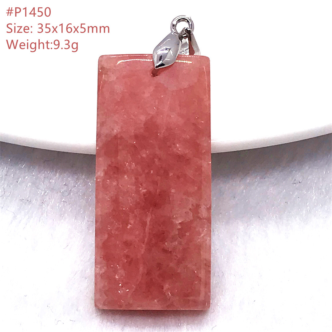 925 Sterling Silver Chain Necklace Men - Top Natuurlijke Rode Rhodochrosiet Ketting Hanger
