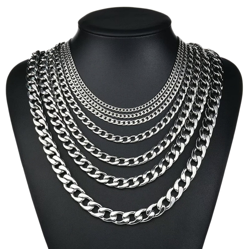 Cuban Link Chain 12Mm - YQ 3 MM-10 MM 316L Rvs