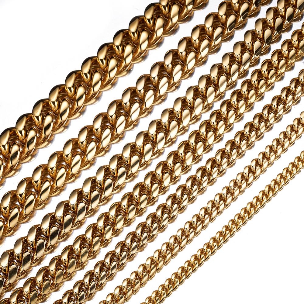 Topgrillz Roestvrij Staal Goud - Cuban Link Chain 12Mm recensie en prijs