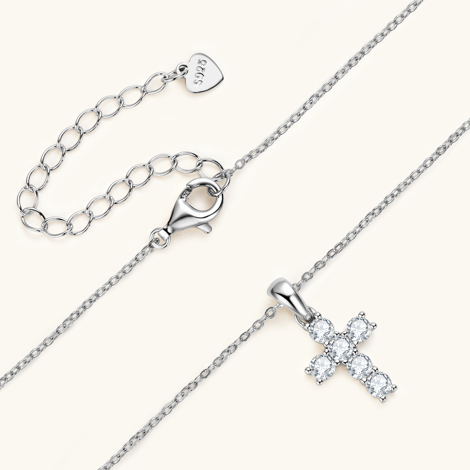 Abestecom 14K verguld gouden v - Cross Pendant Necklace Gold recensie en prijs