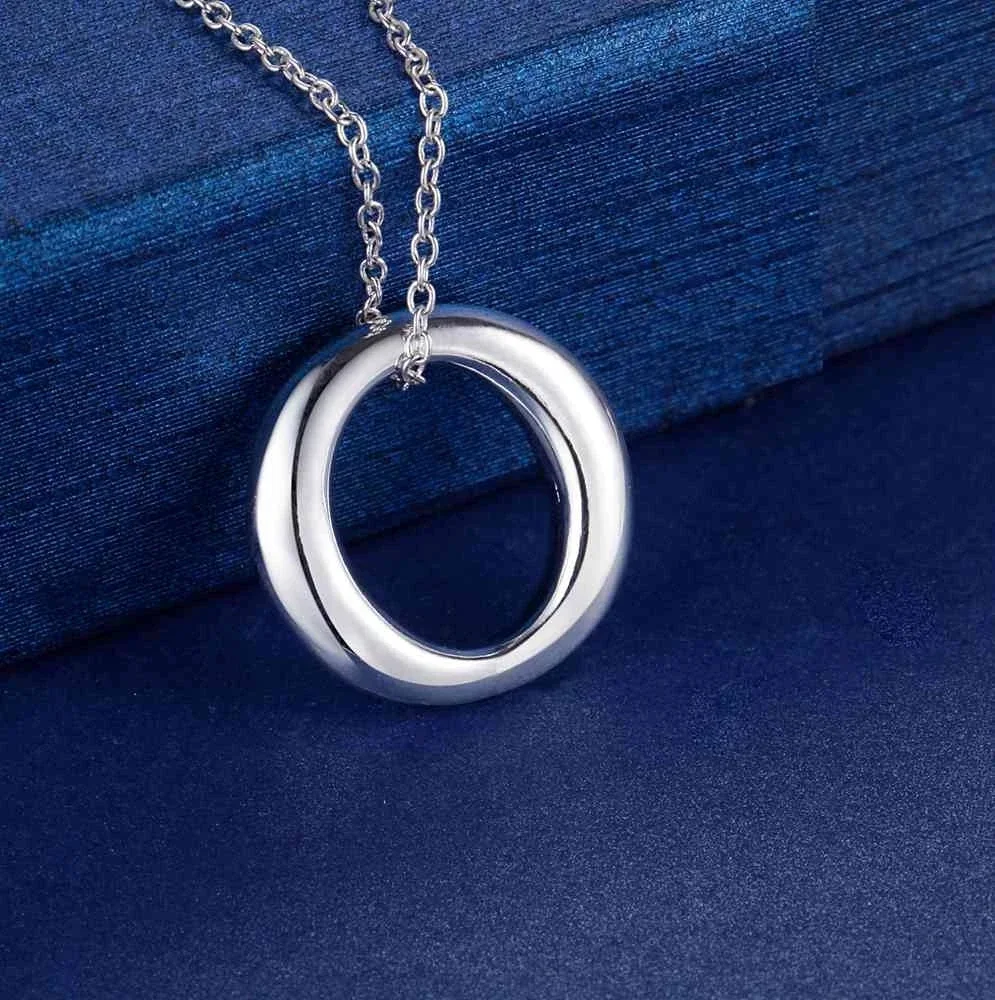 Hot 925 Sterling Zilver Eenvou - 925 Sterling Silver Chain Necklace Men recensie en prijs