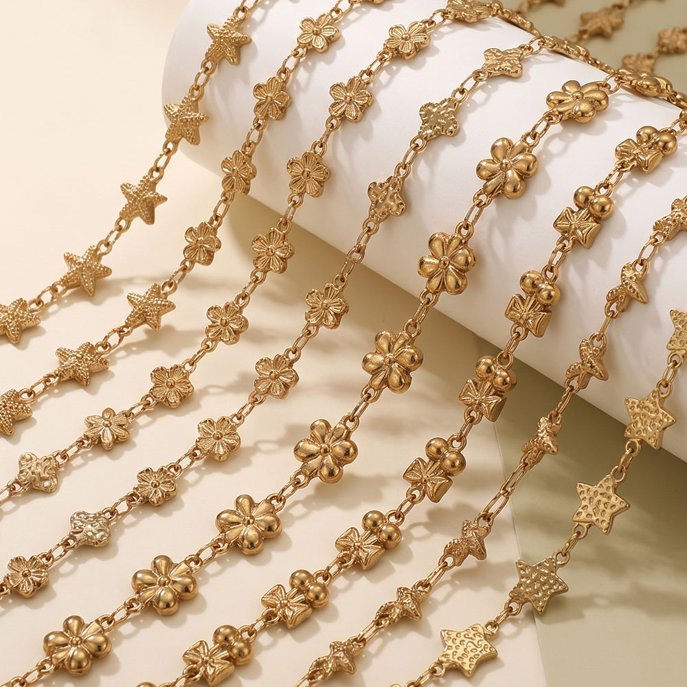 1 meter roestvrijstalen bloems - Body Jewelry recensie en prijs