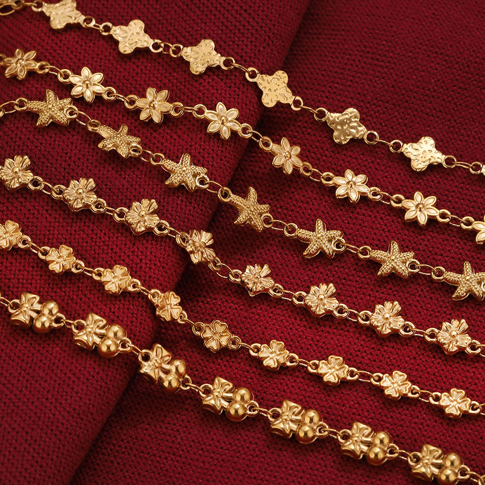 1 meter roestvrijstalen bloems - Body Jewelry recensie en prijs