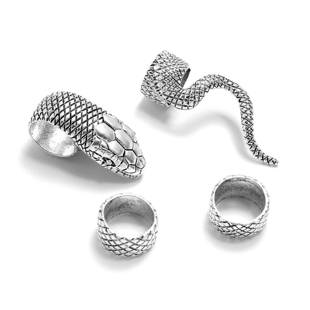 KMVEXO 4 stks/set Gothic Steam - Vintage Punk Knuckle Rings Set recensie en prijs