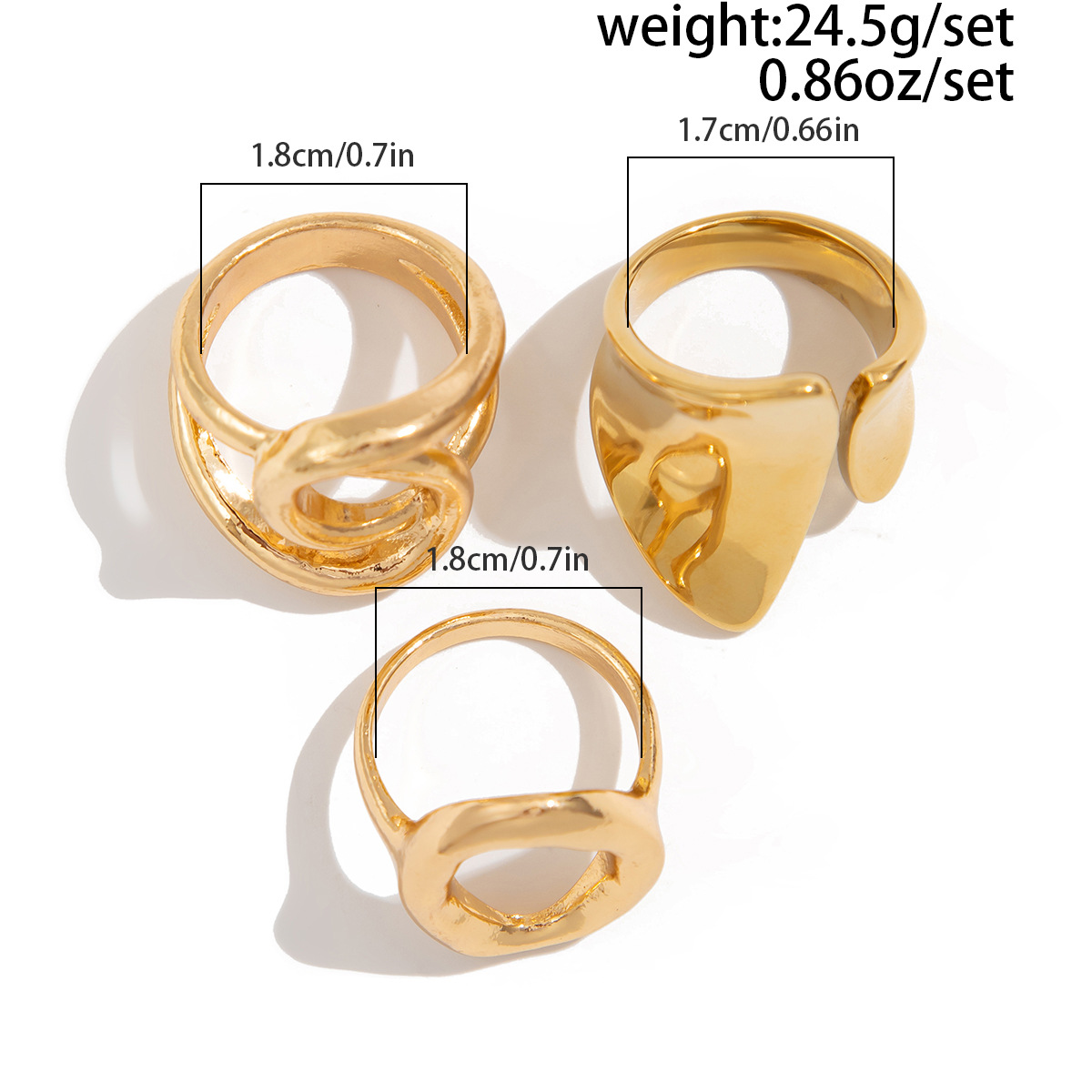 DIEZI 3 stks/set Nieuwe Punk F - Vintage Punk Knuckle Rings Set recensie en prijs