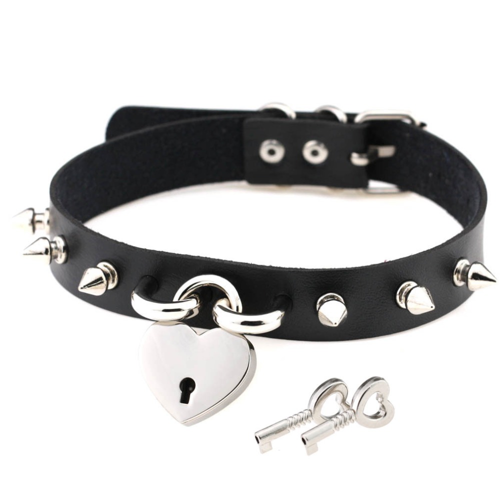 Punk Spike Choker Kettingen Vo - Goth Punk Spike Choker recensie en prijs