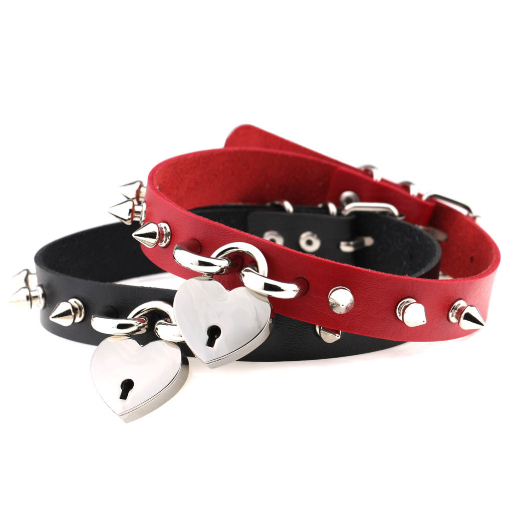 Punk Spike Choker Kettingen Vo - Goth Punk Spike Choker recensie en prijs
