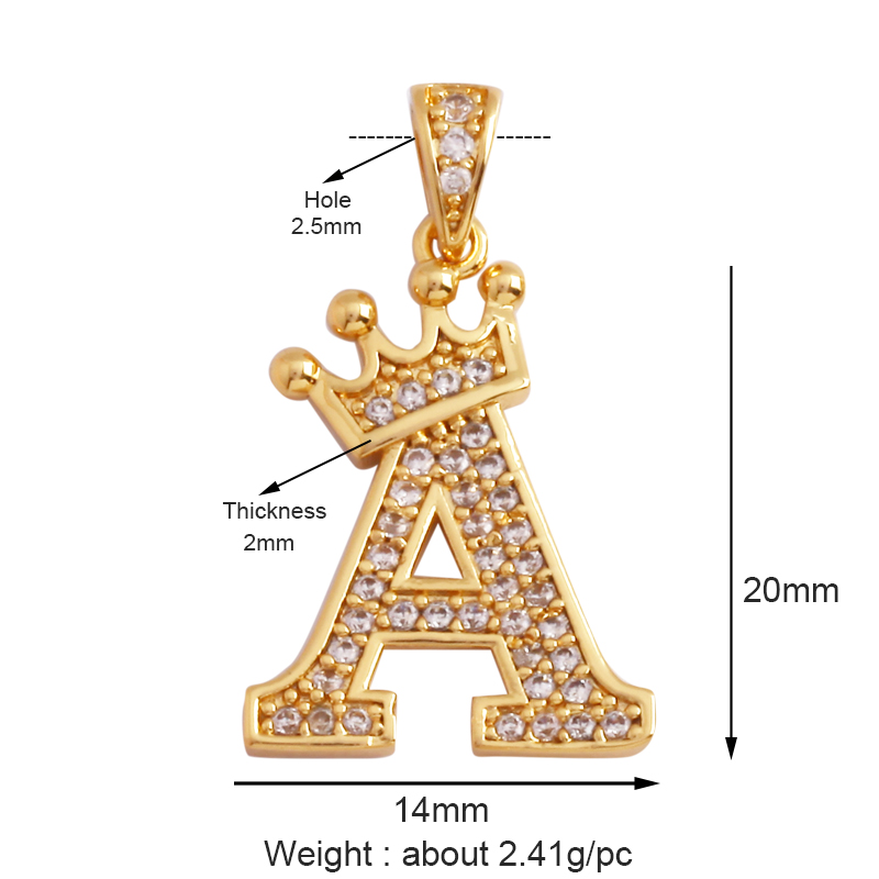 Mode Prachtige 18K Vergulde Vo - Initial Letter Necklace 18K Gold recensie en prijs