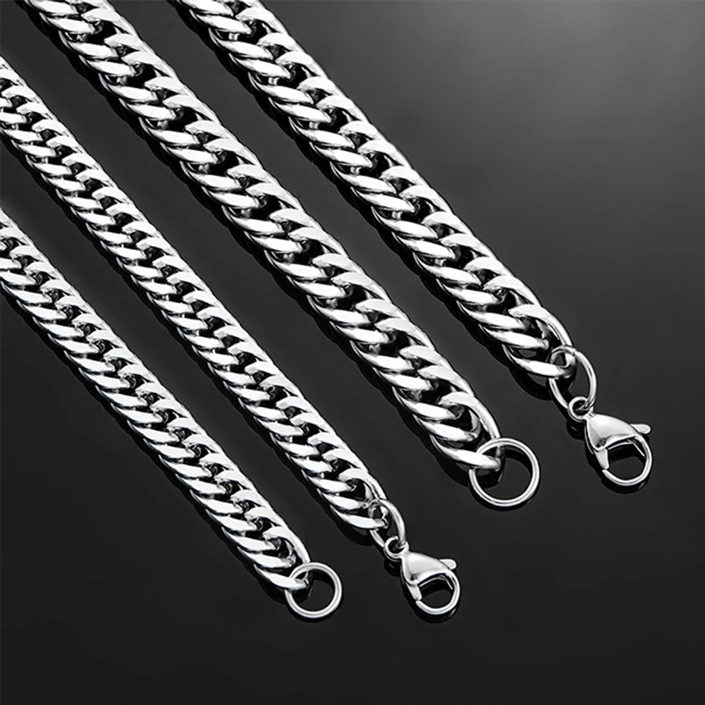 HIYEE 3mm/4mm/5mm/6mm/7mm/8mm  - Cuban Link Chain 12Mm recensie en prijs
