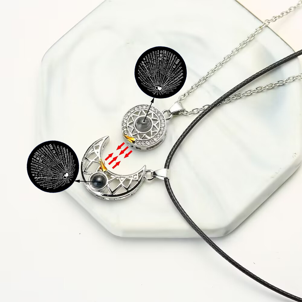 Mode Paar Bijpassende Ketting  - Magnetic Couple Matching Necklaces recensie en prijs