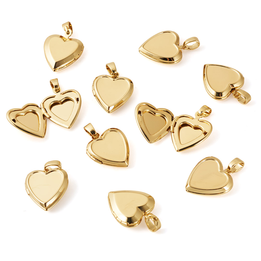 10 stuks hartvormige fotohange - Heart Locket Necklace Photo recensie en prijs