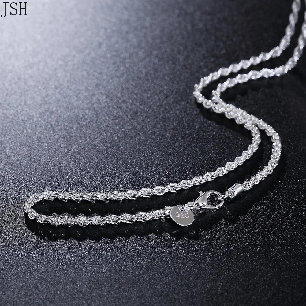 40-60 cm groothandel 925 Sterl - 925 Sterling Silver Chain Necklace Men recensie en prijs