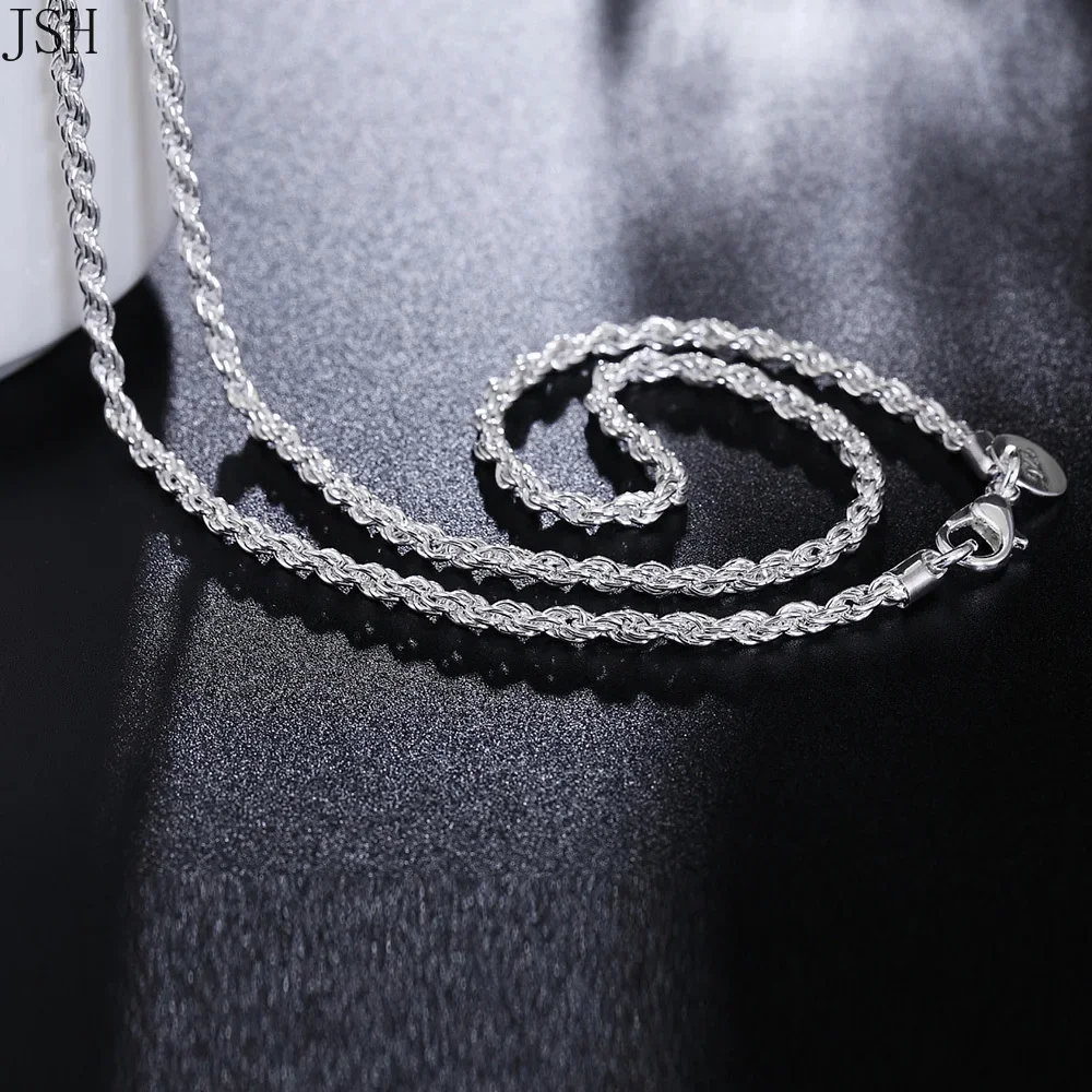 40-60 cm groothandel 925 Sterl - 925 Sterling Silver Chain Necklace Men recensie en prijs