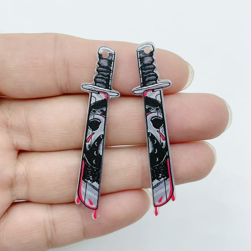10 stuks acryl sieraden Hallow - Earrings recensie en prijs