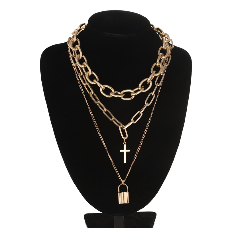 Fnqufuj Gelaagde Grunge Esthet - Layered Pendant Necklace Aesthetic recensie en prijs