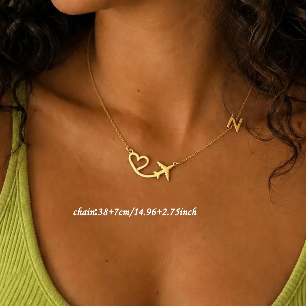 Gepersonaliseerde hartvormige  - Custom Name Necklace Stainless Steel recensie en prijs