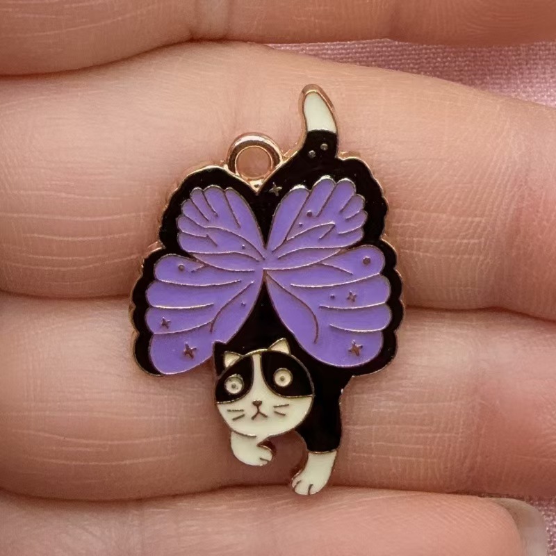 10 stuks Vlinder Kat Liefde Ko - Earrings recensie en prijs