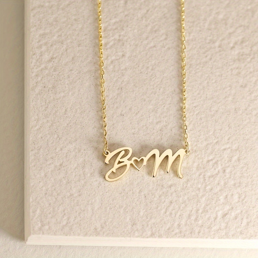Aangepaste naam kettingen voor - Custom Name Necklace Stainless Steel recensie en prijs