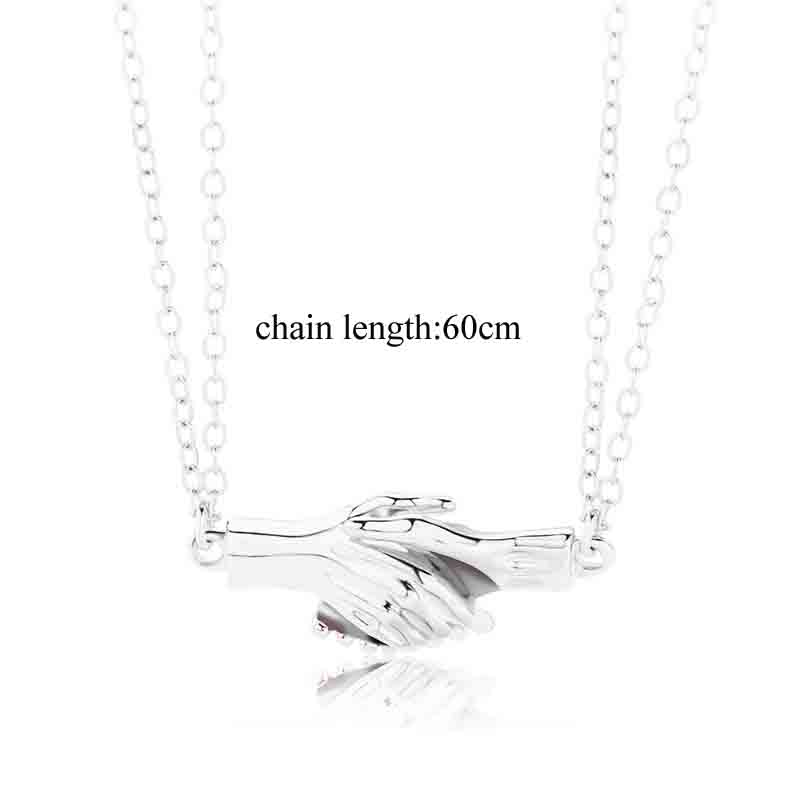 2 stks/set paar bijpassende ke - Magnetic Couple Matching Necklaces recensie en prijs