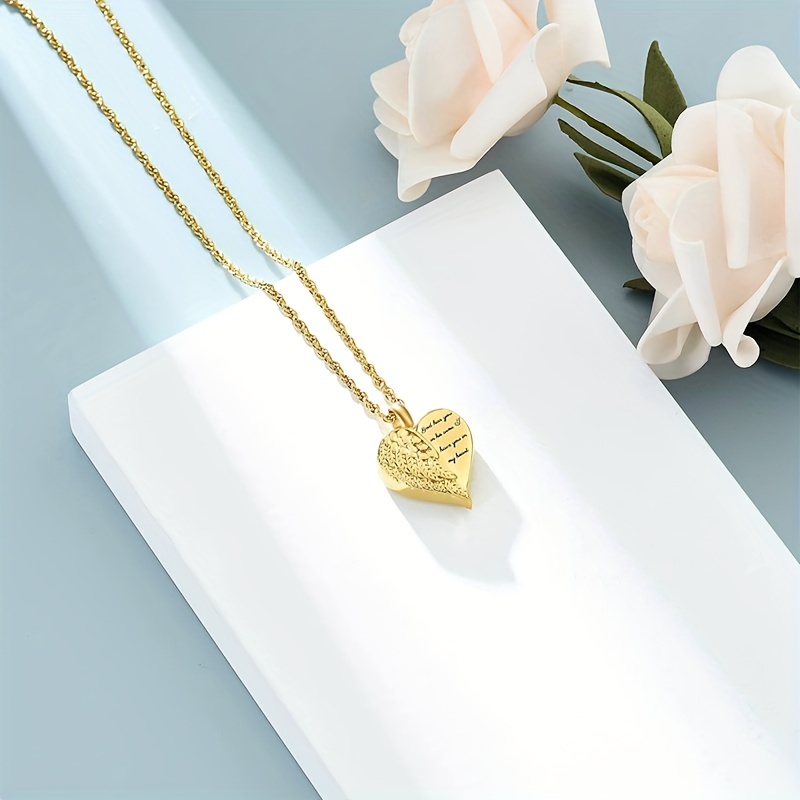 Love Heart Urn Ketting Voor As - Heart Locket Necklace Photo recensie en prijs