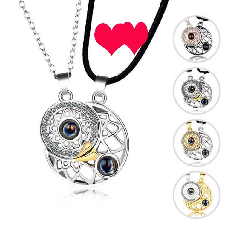 1 paar magnetische paar bijpas - Magnetic Couple Matching Necklaces recensie en prijs