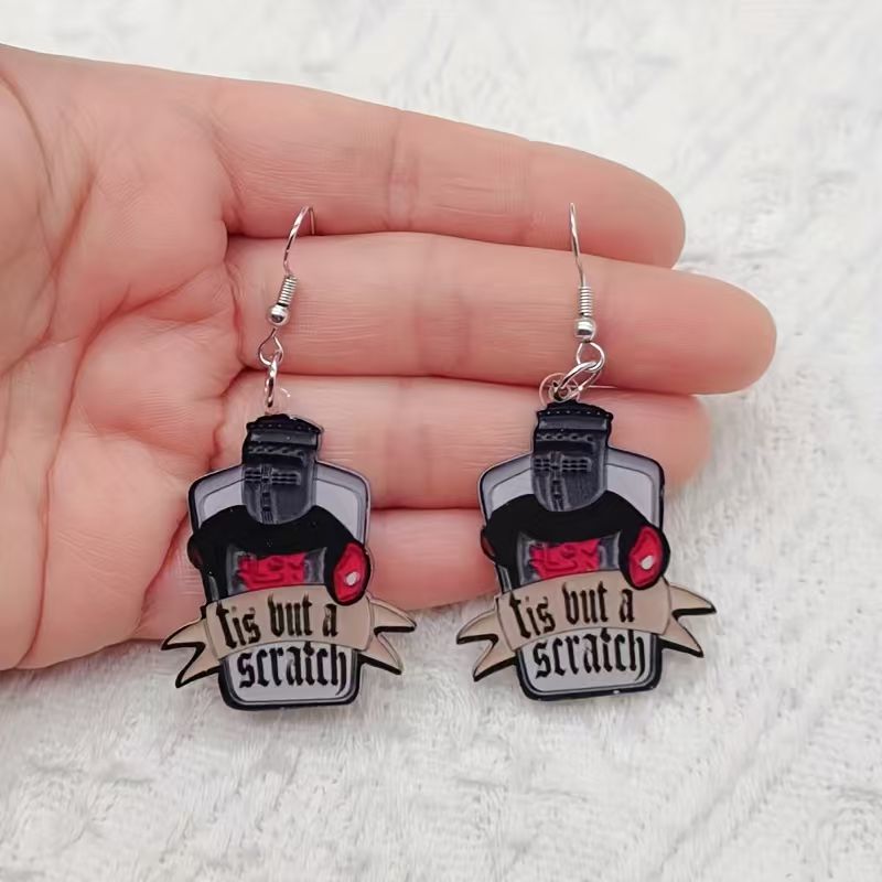 10 STKS acryl zwart-witte oorb - Earrings recensie en prijs