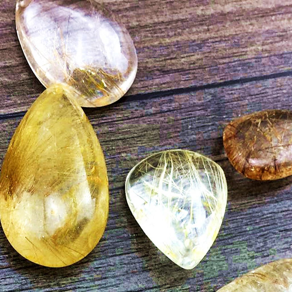 Gouden Rutielkwarts Kristallen - Crystal Pendant Necklace Natural Stone recensie en prijs