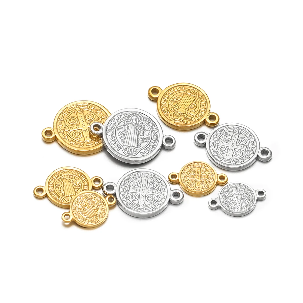 5 stuks roestvrij staal Jesus  - Cross Pendant Necklace Gold recensie en prijs