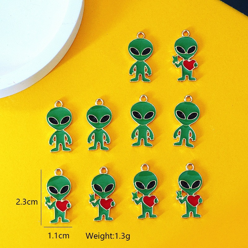 10 stuks eenvoudige alien-lege - Earrings recensie en prijs