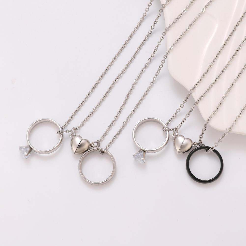 Ringhangerketting Liefde Magne - Magnetic Couple Matching Necklaces recensie en prijs