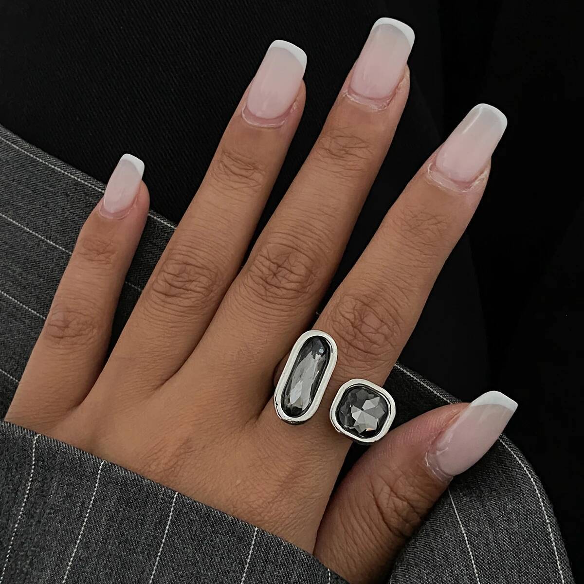 Salircon Vintage Zwart Acryl S - Vintage Punk Knuckle Rings Set recensie en prijs