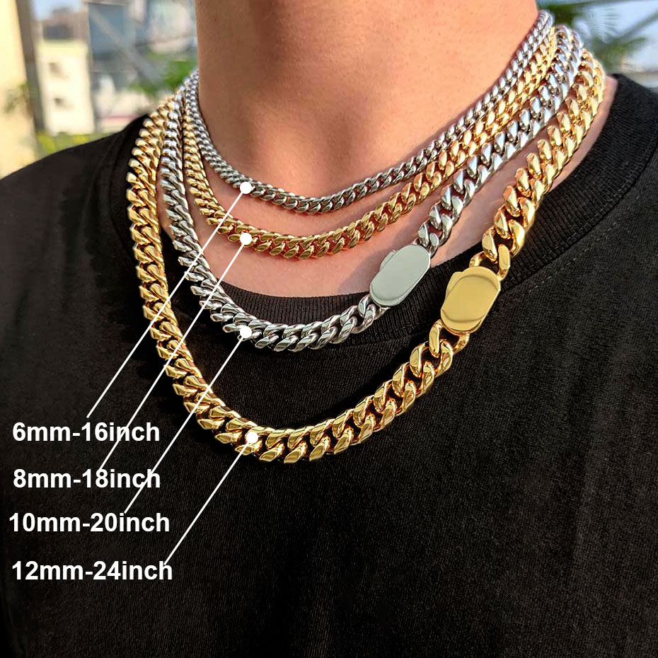 6-12mm Breedte Nieuwe Stijl Rv - Cuban Link Chain 12Mm recensie en prijs