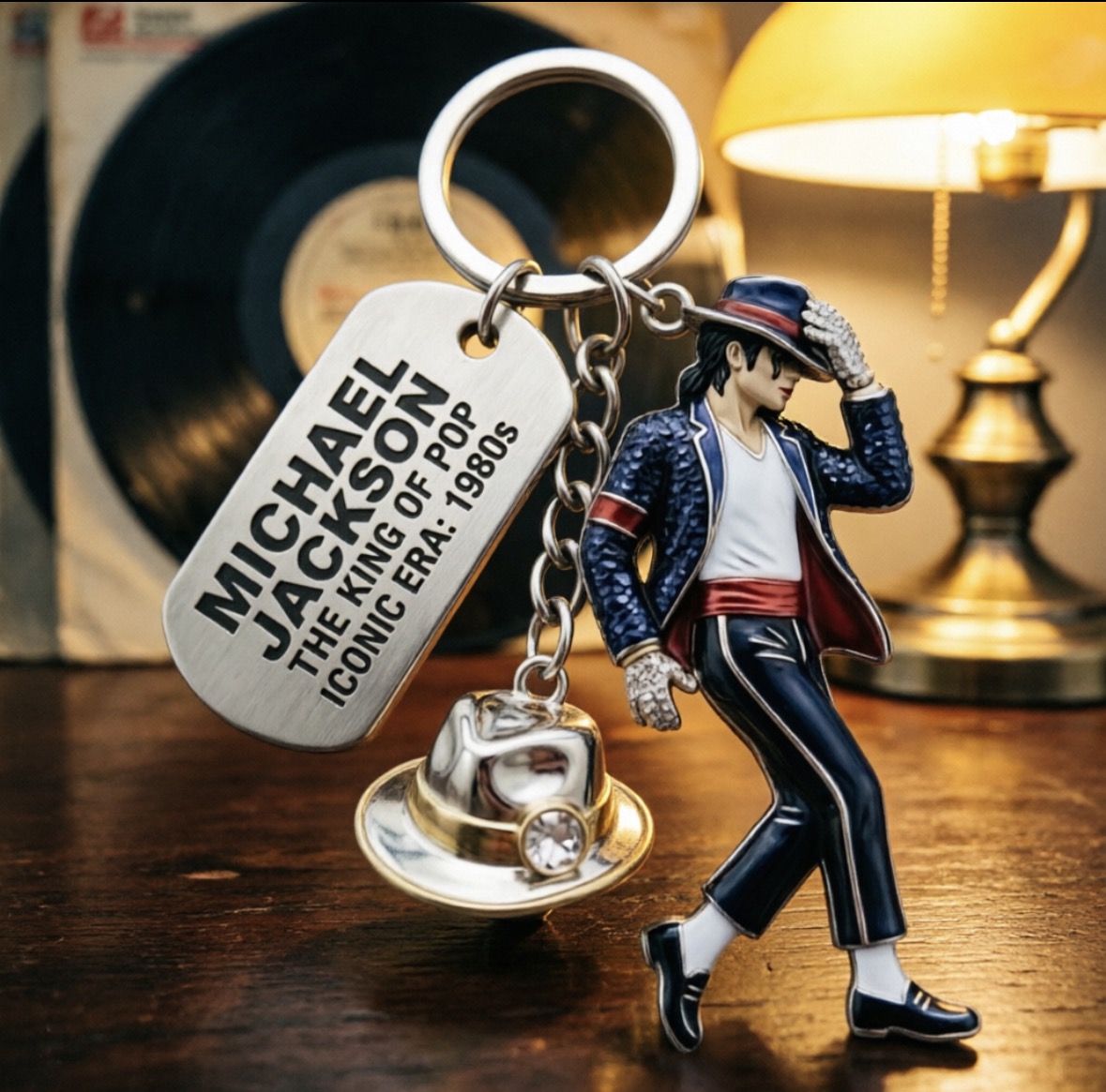 Michael Jackson sleutelhanger, - Rings recensie en prijs