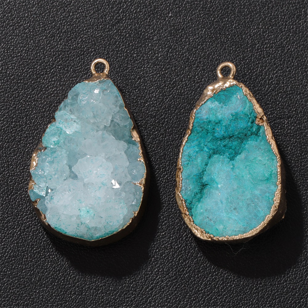 1PC Natuurlijke Agaat Geode Ha - Crystal Pendant Necklace Natural Stone recensie en prijs