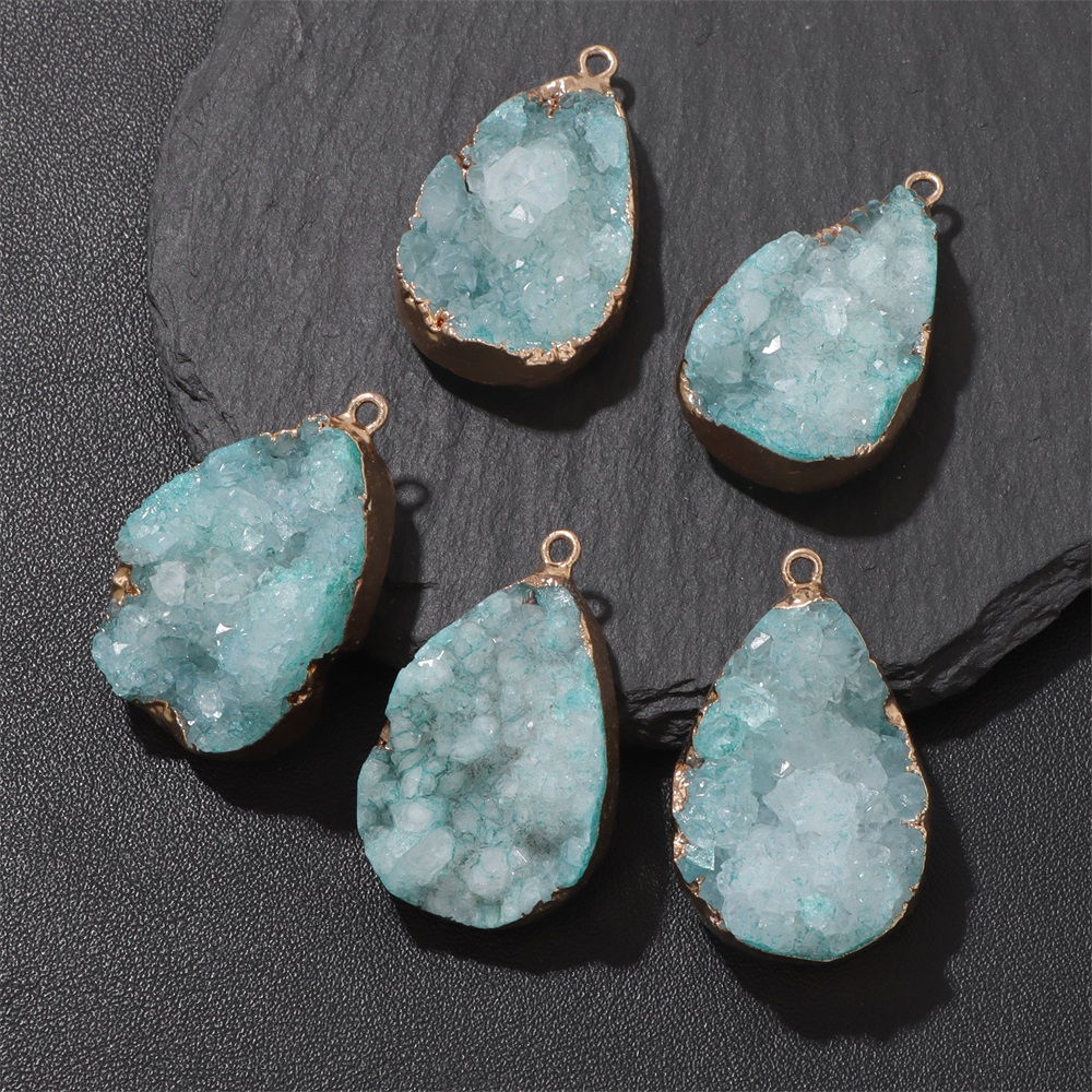 1PC Natuurlijke Agaat Geode Ha - Crystal Pendant Necklace Natural Stone recensie en prijs