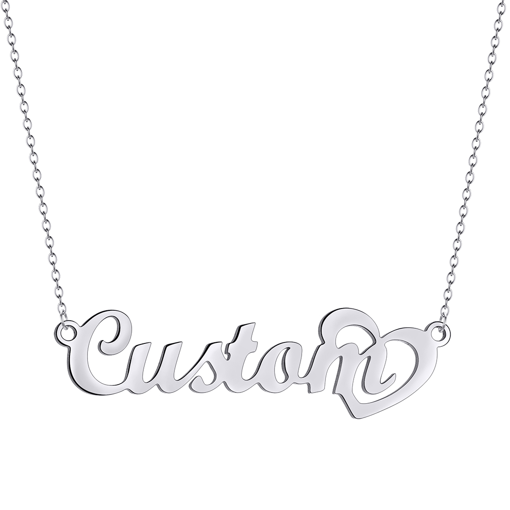 Aangepaste Naam Ketting Met Mi - Custom Name Necklace Stainless Steel recensie en prijs