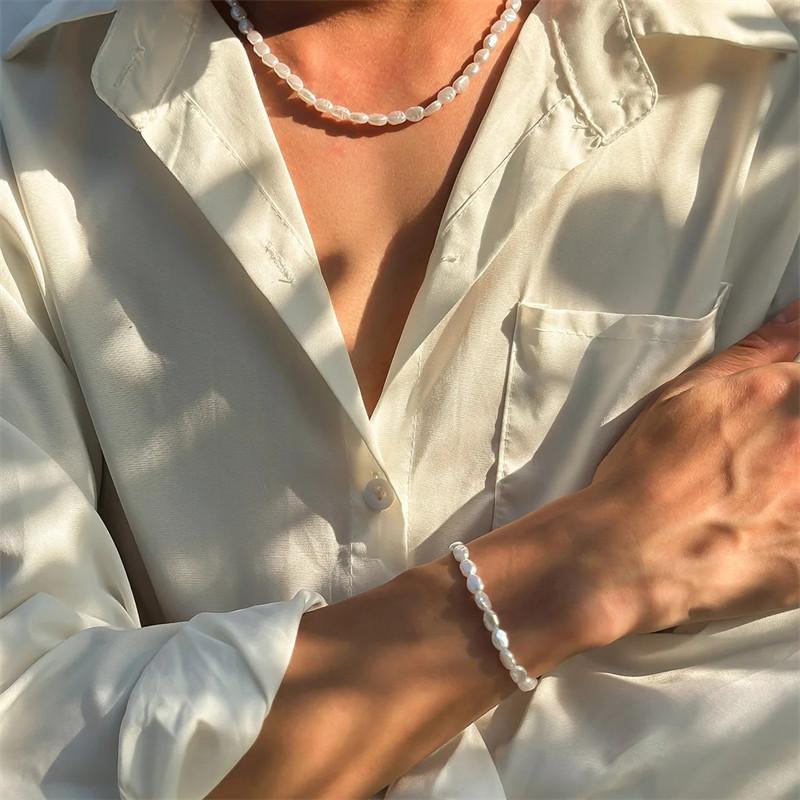 Nieuwe Mode Eenvoudige Imitati - Pearl Choker Necklace Vintage recensie en prijs