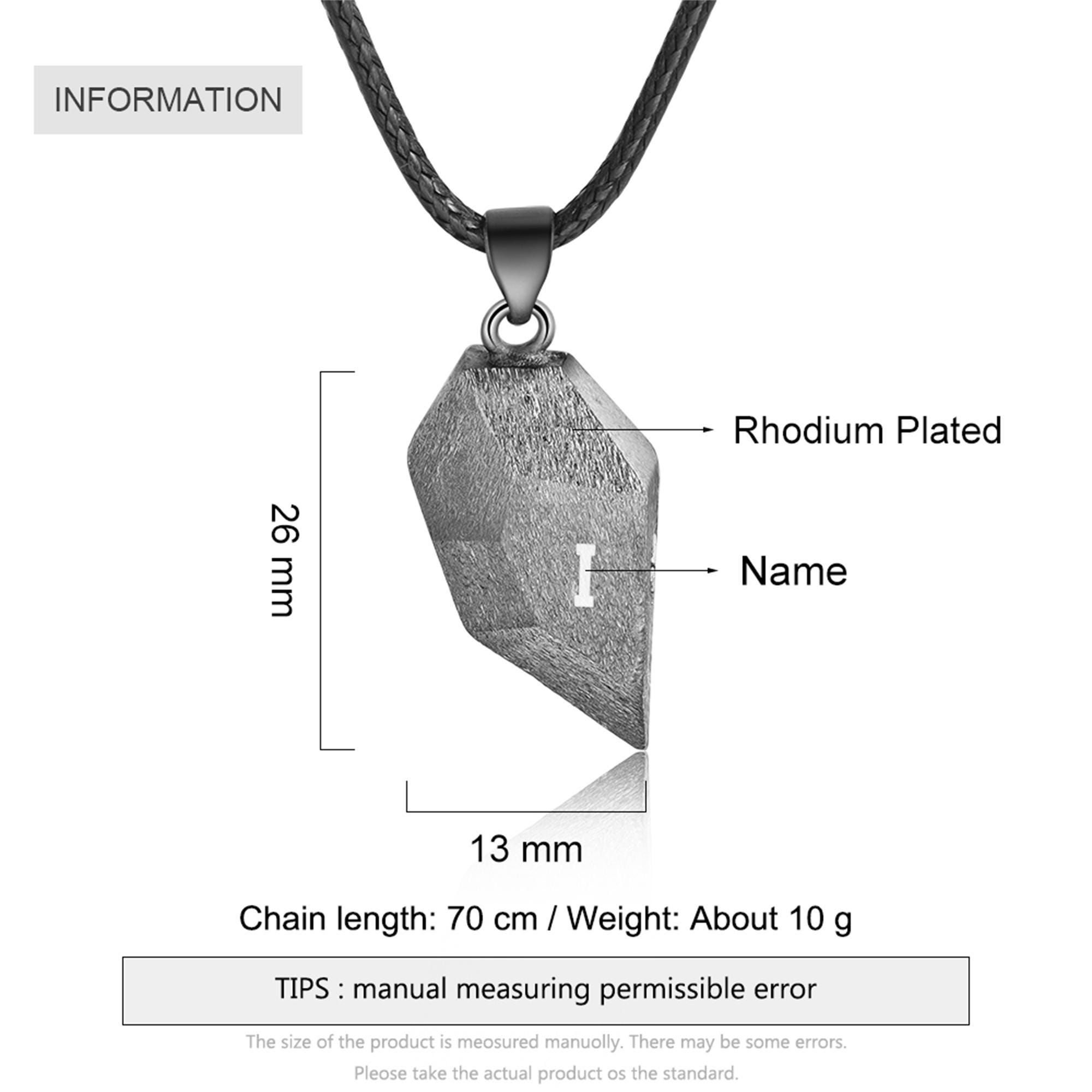 Gepersonaliseerde magnetische  - Magnetic Couple Matching Necklaces recensie en prijs