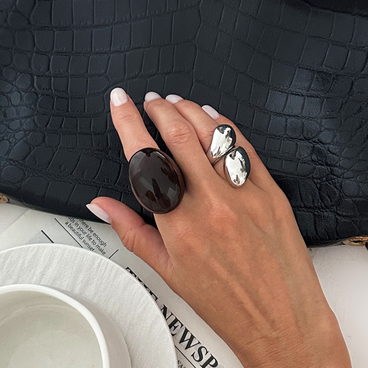SHIXIN 2 stks/set Vintage Meta - Vintage Punk Knuckle Rings Set recensie en prijs