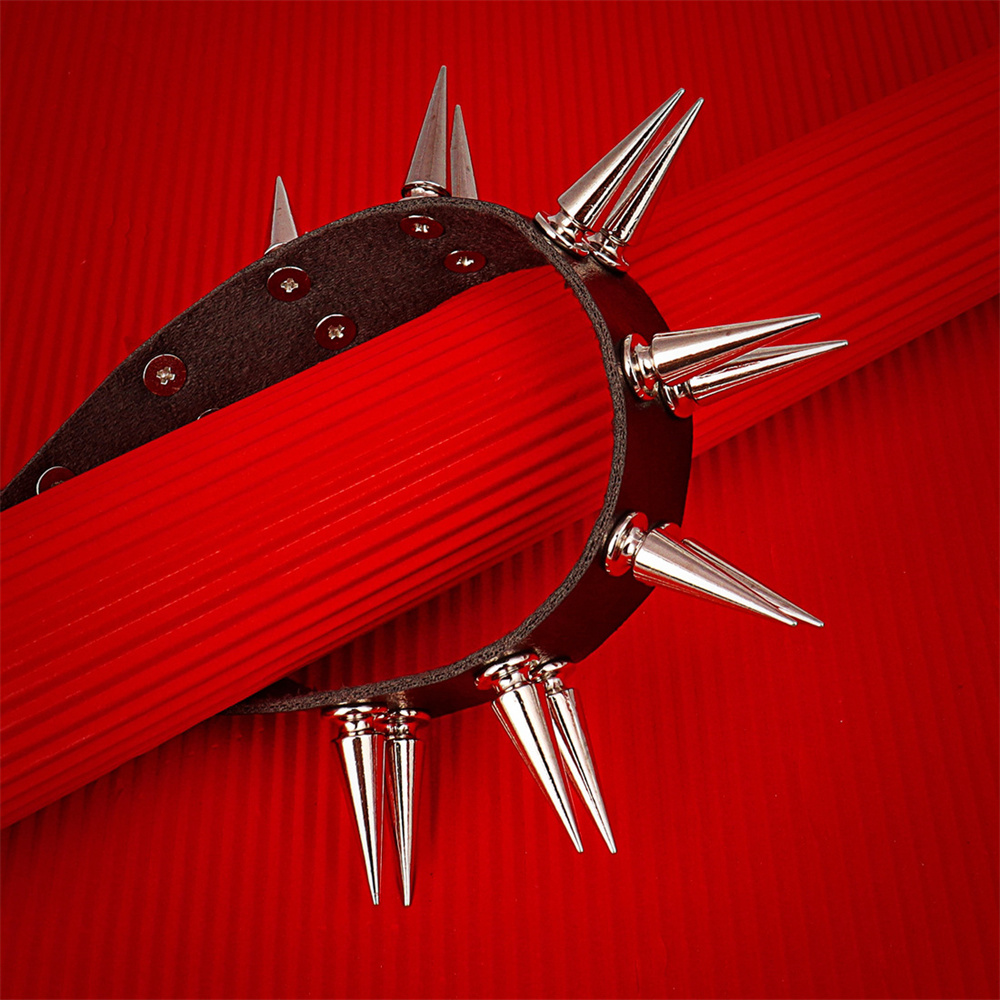 Lange Spiked Choker Kraag Voor - Goth Punk Spike Choker recensie en prijs